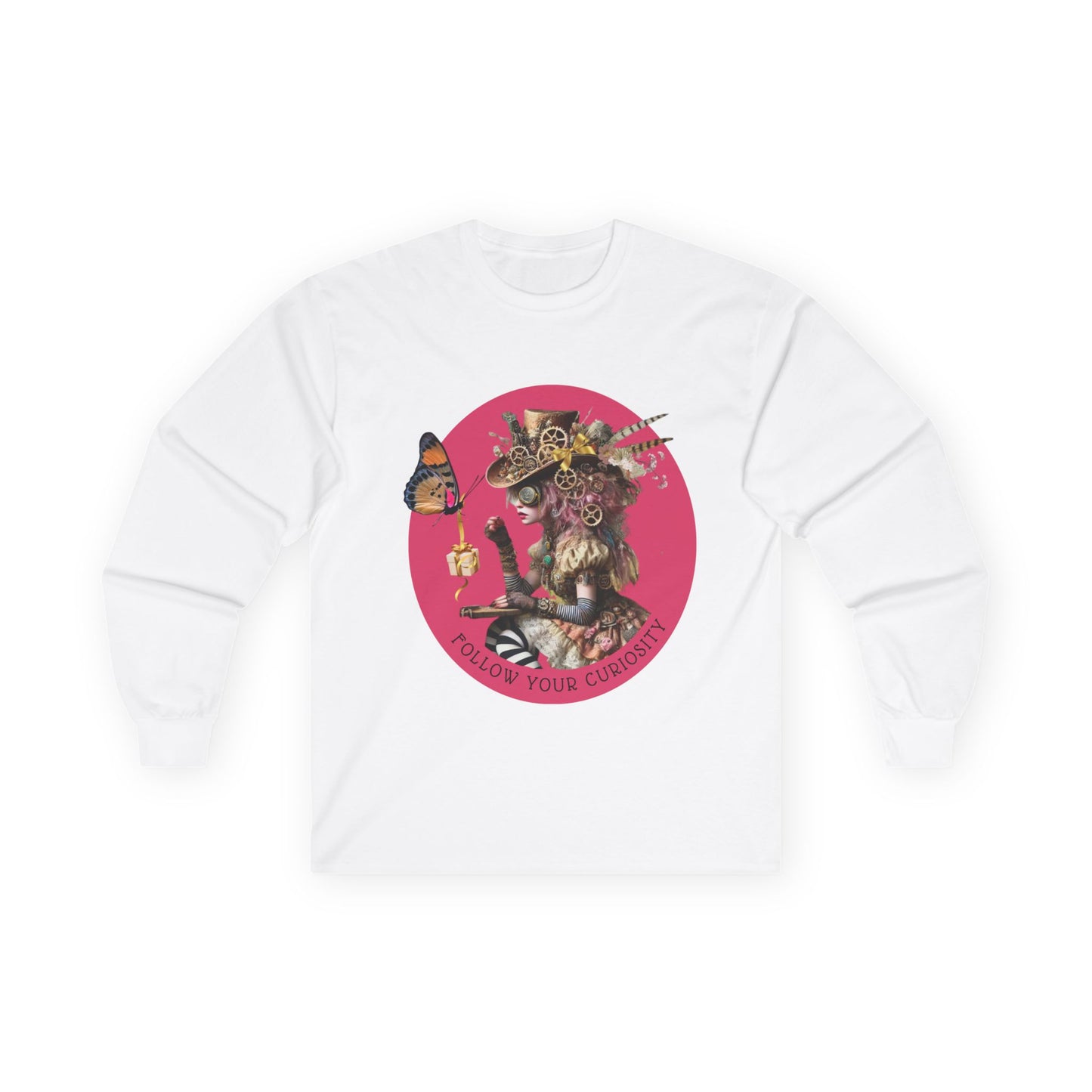FOLLOW YOUR CURIOSITY - Long Sleeve Tee
