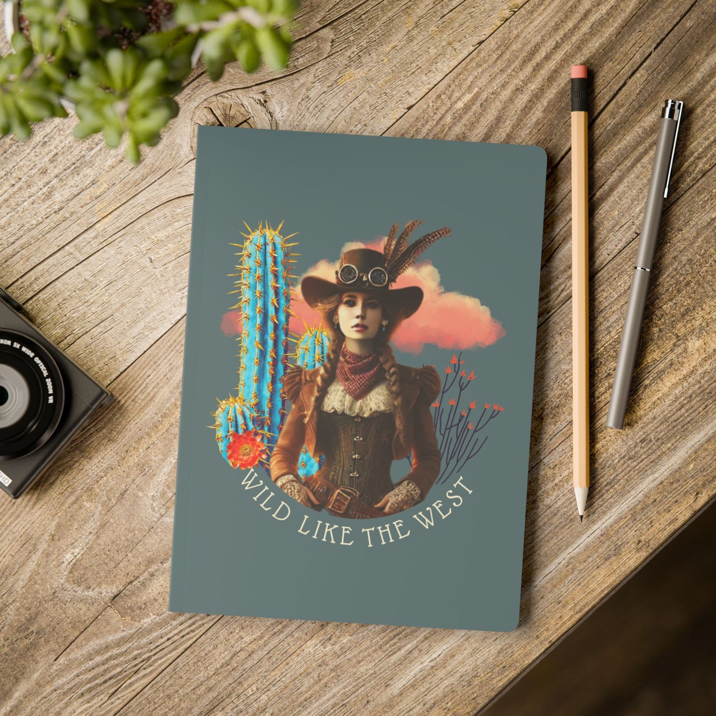 WILD LIKE THE WEST - Softcover Journal includes 6 additional pages of goodness