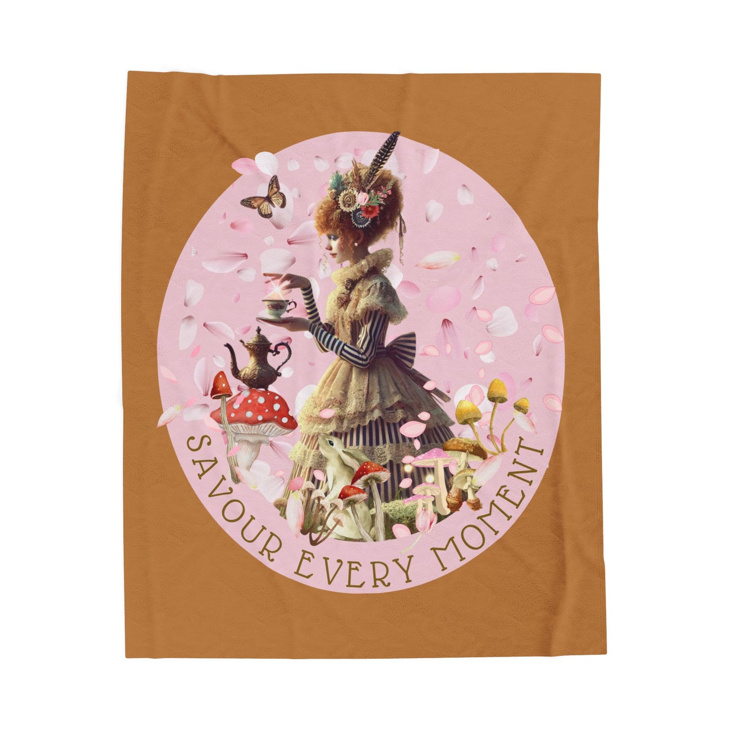 SAVOUR EVERY MOMENT - Plush Throw