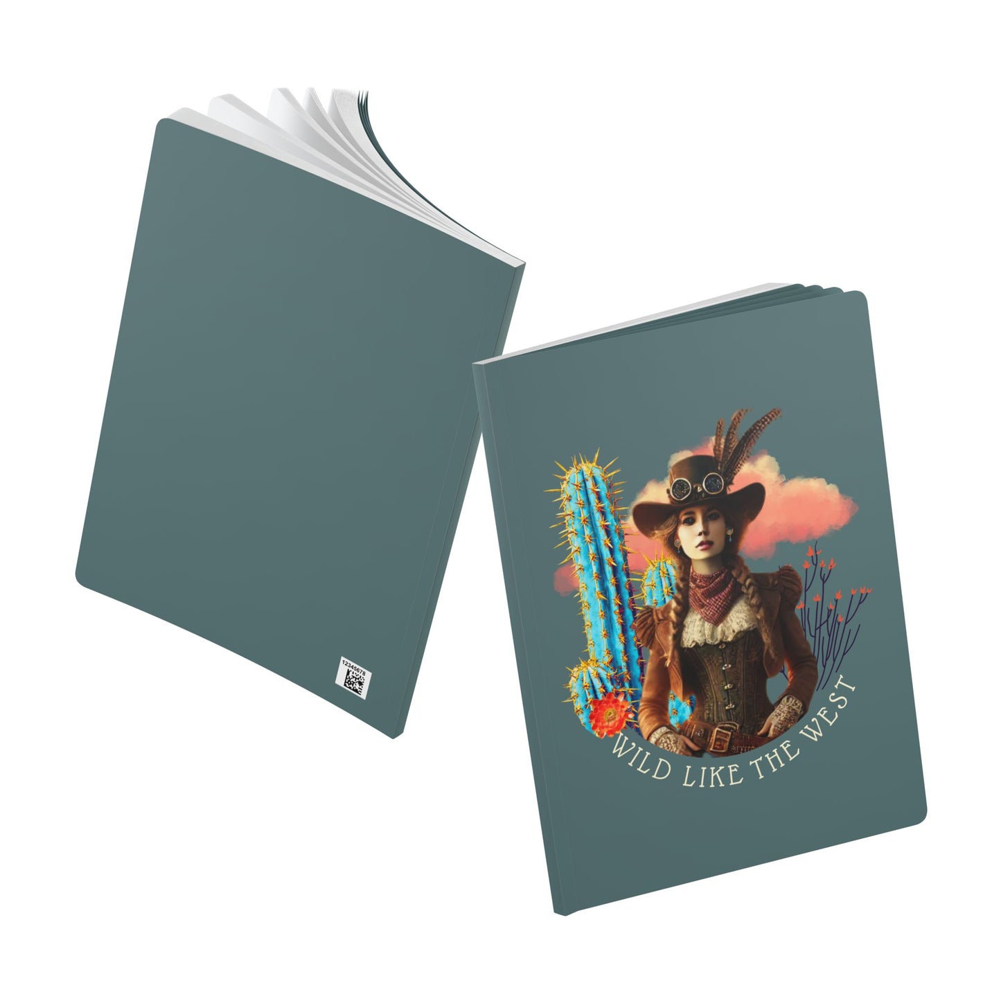 WILD LIKE THE WEST - Softcover Journal includes 6 additional pages of goodness