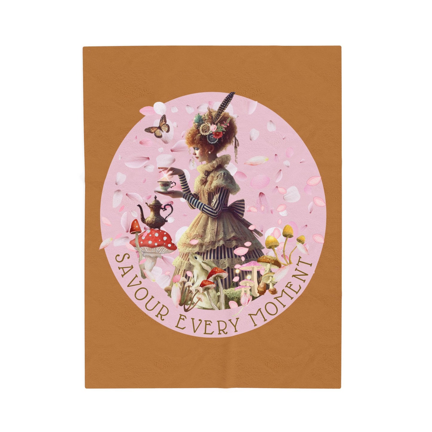 SAVOUR EVERY MOMENT - Plush Throw