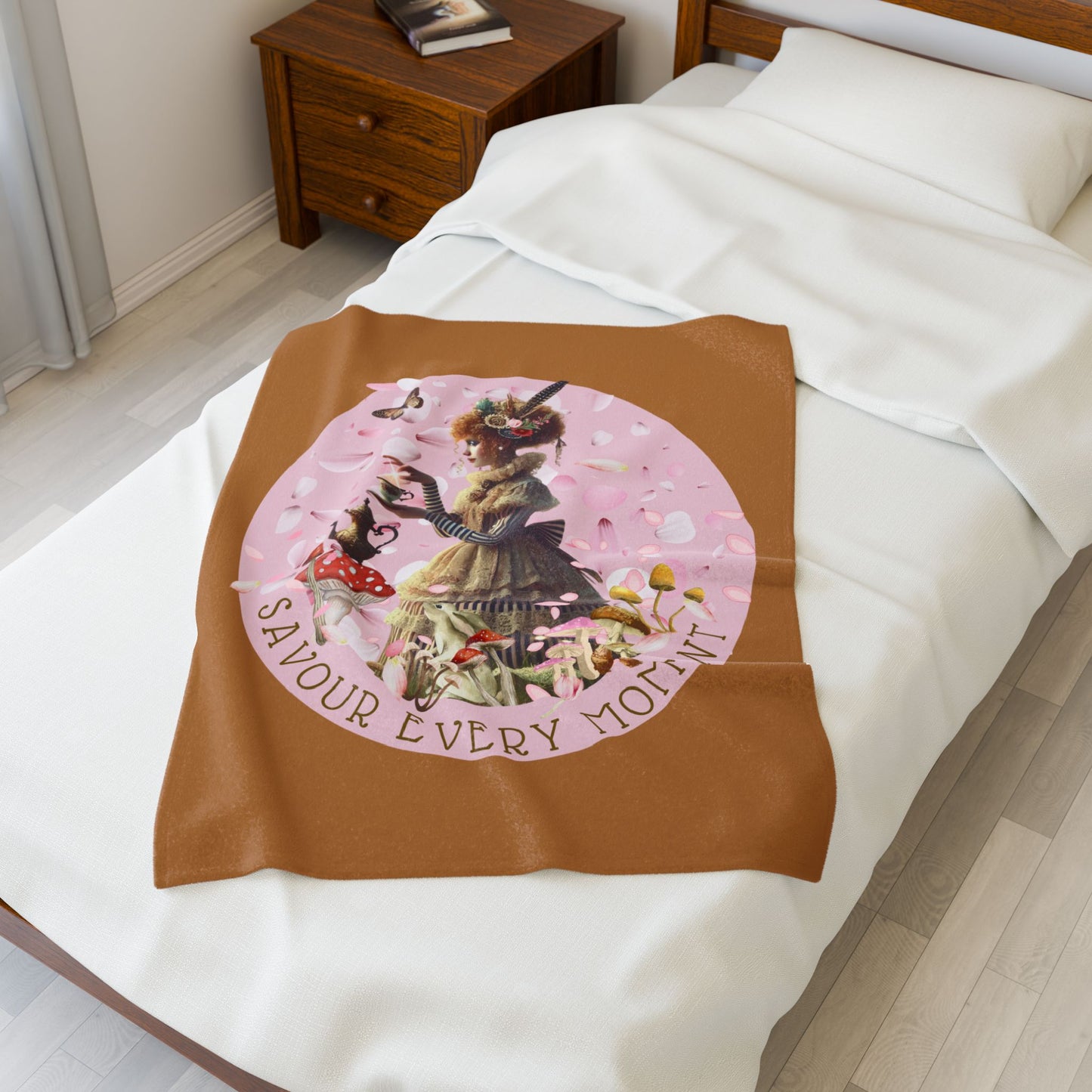 SAVOUR EVERY MOMENT - Plush Throw