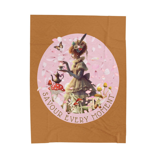 SAVOUR EVERY MOMENT - Plush Throw