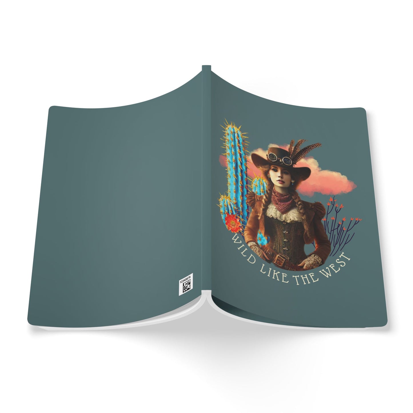 WILD LIKE THE WEST - Softcover Journal includes 6 additional pages of goodness
