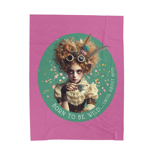 BORN TO BE WILD - Plush Throw