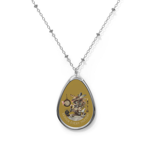 SAVOUR EVERY MOMENT - Pendant with Chain