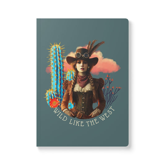WILD LIKE THE WEST - Softcover Journal includes 6 additional pages of goodness