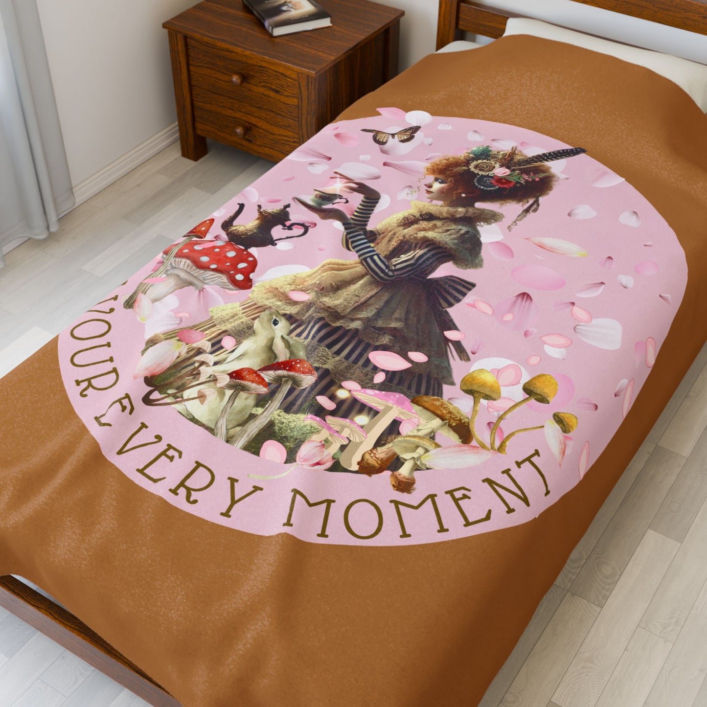 SAVOUR EVERY MOMENT - Plush Throw
