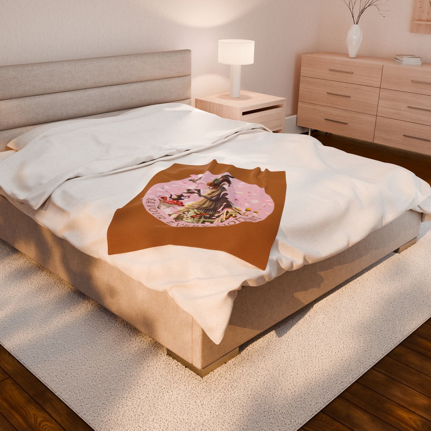 SAVOUR EVERY MOMENT - Plush Throw