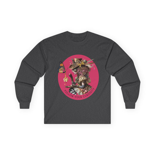 FOLLOW YOUR CURIOSITY - Long Sleeve Tee